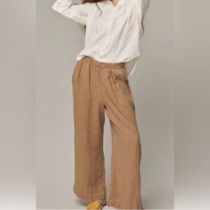 Jungmaven Cambria Pant Tan/Brown/Taupe Wide-Leg Pants, Medium. Amazingly soft.
